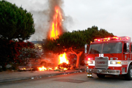 Sunday, Fire at Homeless Encampment, Post...