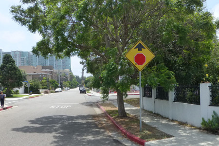 Where is the Stop Sign?