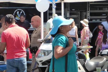 Many Attend LAPD Annual Pancake Breakfast