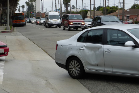 Washington and Palawan Way, Traffic Backup,...