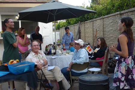 Garden Club Does the Compost