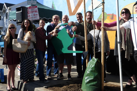 Mar Vista Plants Trees, Grows Community