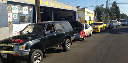 Drive-Up (not drive in) Car Repair