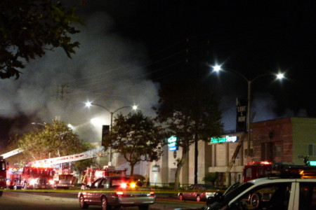 Extra Storage Space Catches Fire