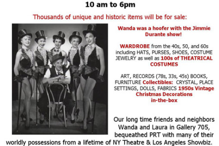 Hoofer’s Estate Sale; Proceeds Go to PRT