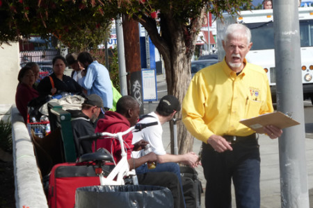 Chaplain Weller “Walks the Walk”