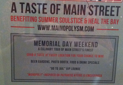 Mainopoly on Main in Santa Monica