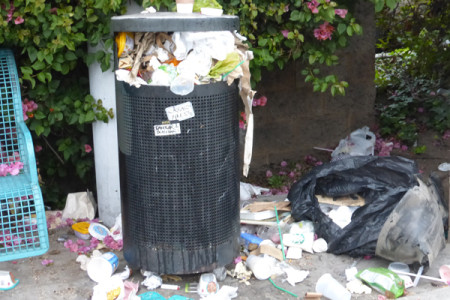 Trash Cans Coming