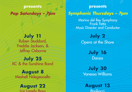 Summer Concerts Schedule Given