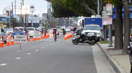 It’s a Sobriety Check Point