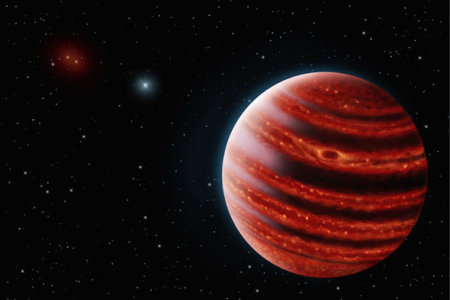 New Instrument Images a Young Cousin of Jupiter