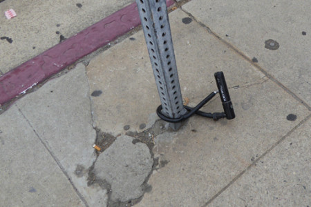 Skeletal Bike is Gone, Lock Left
