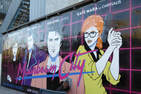 New Mural at Paddle Courts, OFW