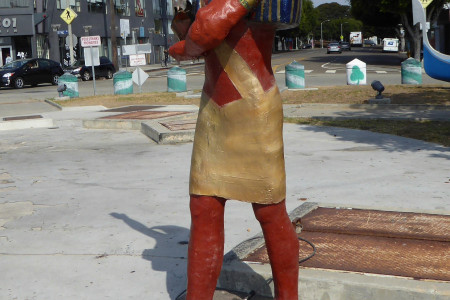Egyptian Thoth is in Windward Circle Park
