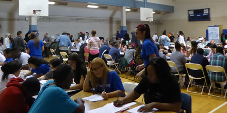 Homeless Court Clinic Attracts Many