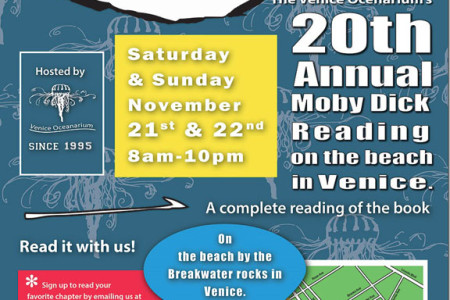 Moby Dick Reading Sat & Sun