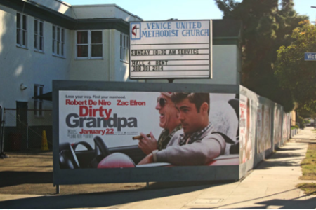 Billboard Hathaway is on them wherever they...