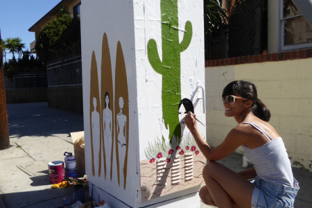 Utility Boxes Get Beautified