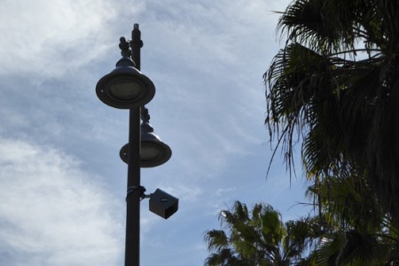 Cameras and Loudspeakers Installed at Venice...