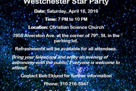 Bob Eklund to Host Star Party