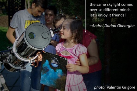 Local Stargazers Join Worldwide Counterparts...