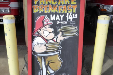 Hot Pancakes at Fire House 14 May