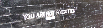 “You Are Not Forgotten”