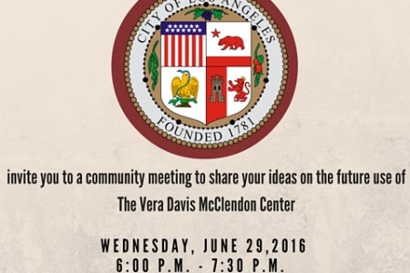 Vera Davis Community Meet–Determine...