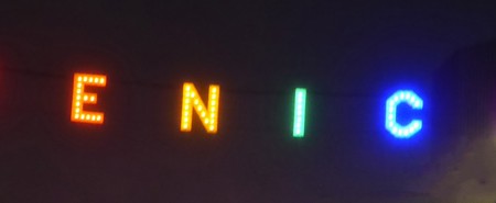 Venice Sign Goes Rainbow