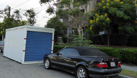 Moving Container on Wrong Street