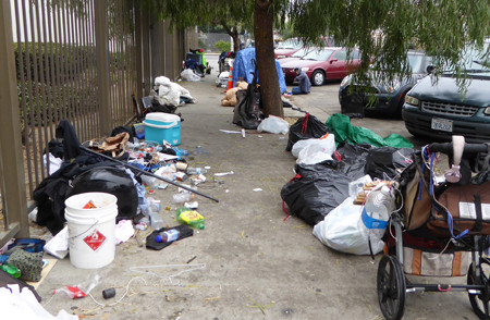 3rd Ave Friday, Before Cleanup