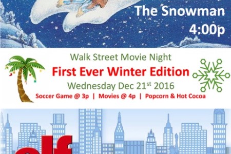 Winter Movie Nite at Milwood, Winter Solstice