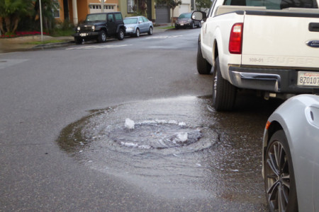 Water Backs Up Into Oxford Triangle …...