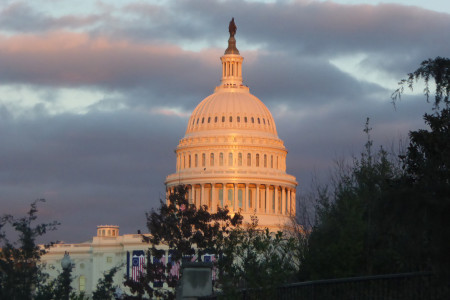 Jackie Evancho Rehearses the National Anthem...