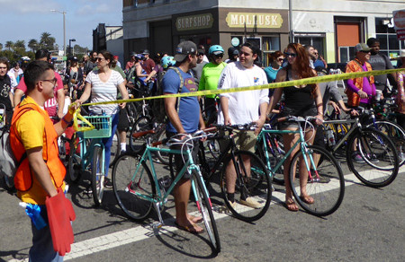 Bikes were everywhere Sunday at CicLAVia...