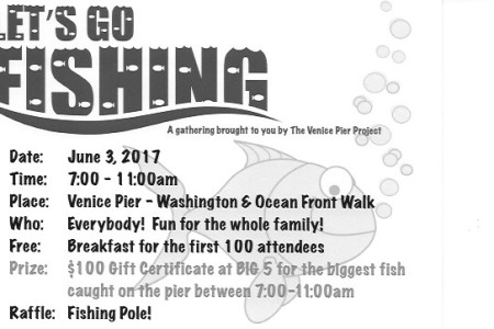 Go Fishing with Peter at Venice Pier, 3 June