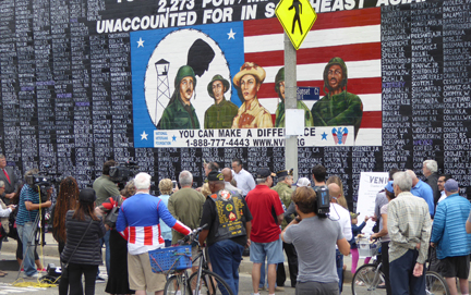 Councilman Bonin Dedicates POW/MIA Memorial...
