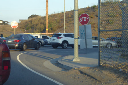 Culver Traffic Blocks all Roads at Freeway