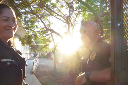 Reporter Barred Press Entrance by Police