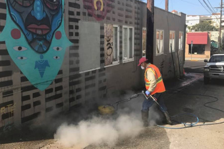 Swinger Contributors Fund Alley Cleanup