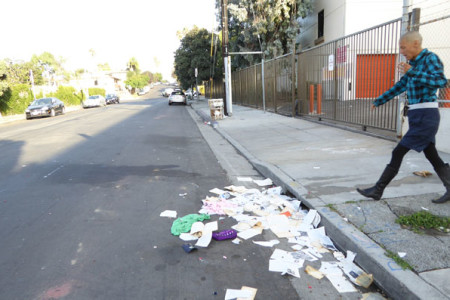 Where did the homeless go?