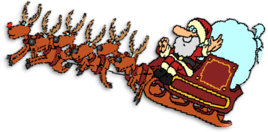 Santa Is Coming and Here Are the Stops!