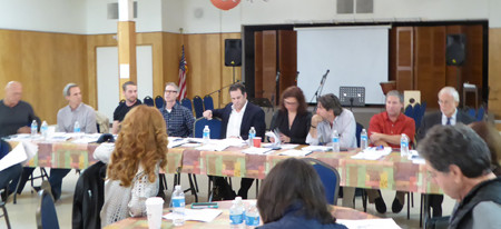 BID Board Meets with Members of District...