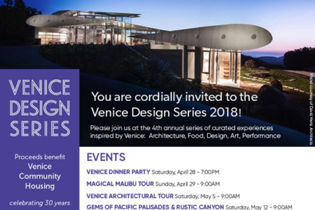 First of Venice Design Series Events was...