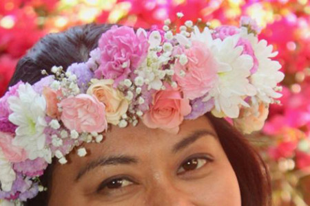 First Flower Fest on Rose was flowery and...