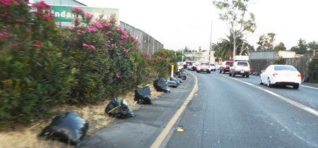 Todd Hits Marina Freeway Entrance