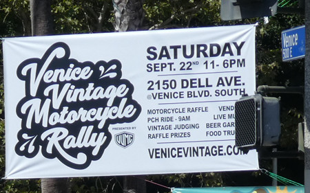 Vintage Motorcycle Rally 22 September