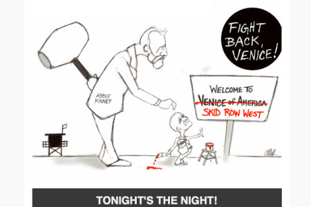 Fight Back Venice Reminds Venetians Tonight...
