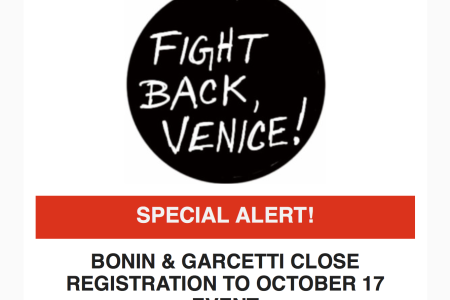 Fight Back Venice Has This to Say About Town...
