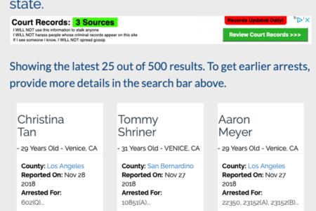 New LocalCrimeNews Reports Arrests by Areas,...